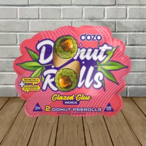 Dozo Donut Rolls THCa Prerolls 2pk - Image 5