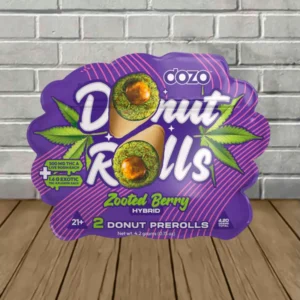 Dozo Donut Rolls THCa Prerolls 2pk - Image 9