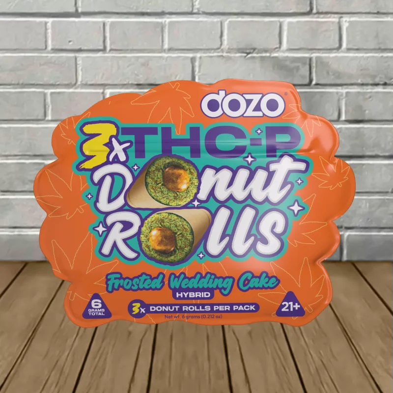 Dozo THCp Donut Rolls 3ct - Image 2