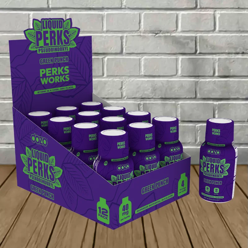 Dozo Liquid PERKS Pseudo Extract Shot Full Case (12ct) — DISCONTINUED
