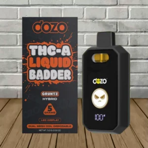 Dozo THCa Liquid Badder 5g Disposable Vape - Image 5