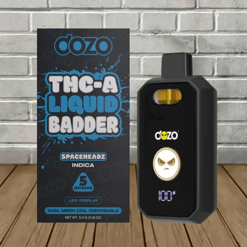 Dozo THCa Liquid Badder 5g Disposable Vape - Image 3