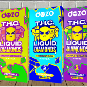 Dozo THCa Liquid Diamonds Extract Disposable 5g