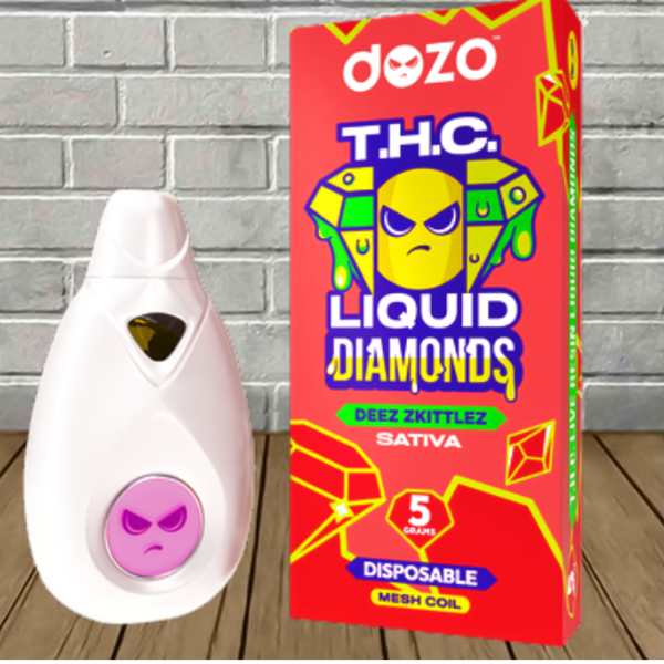 Dozo THCa Liquid Diamonds Extract Disposable 5g - Image 6