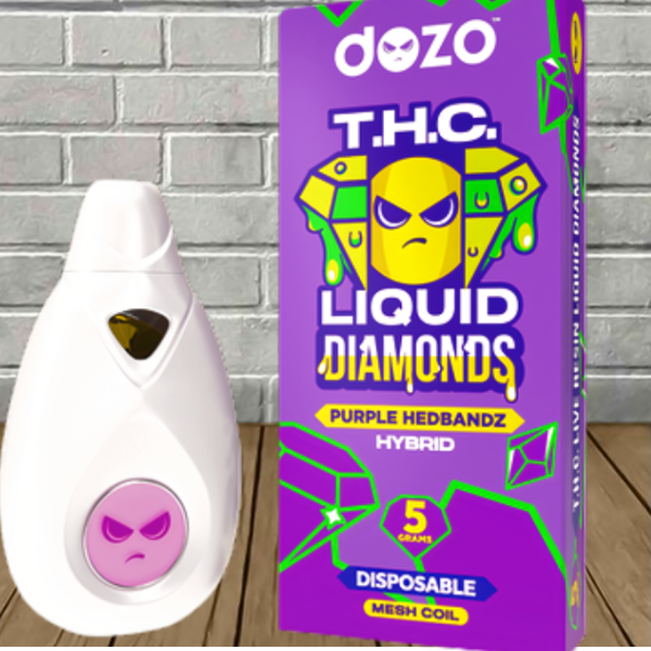 Dozo THCa Liquid Diamonds Extract Disposable 5g - Image 5