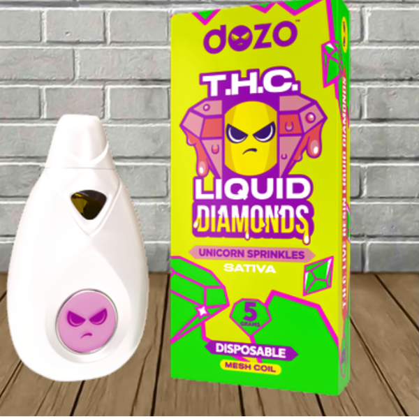 Dozo THCa Liquid Diamonds Extract Disposable 5g - Image 3