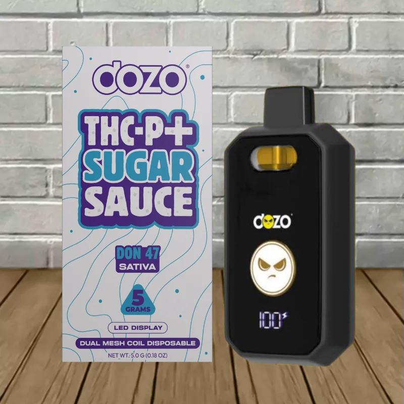 Dozo THCp+ Sugar Sauce 5g Disposable Vape - Image 3