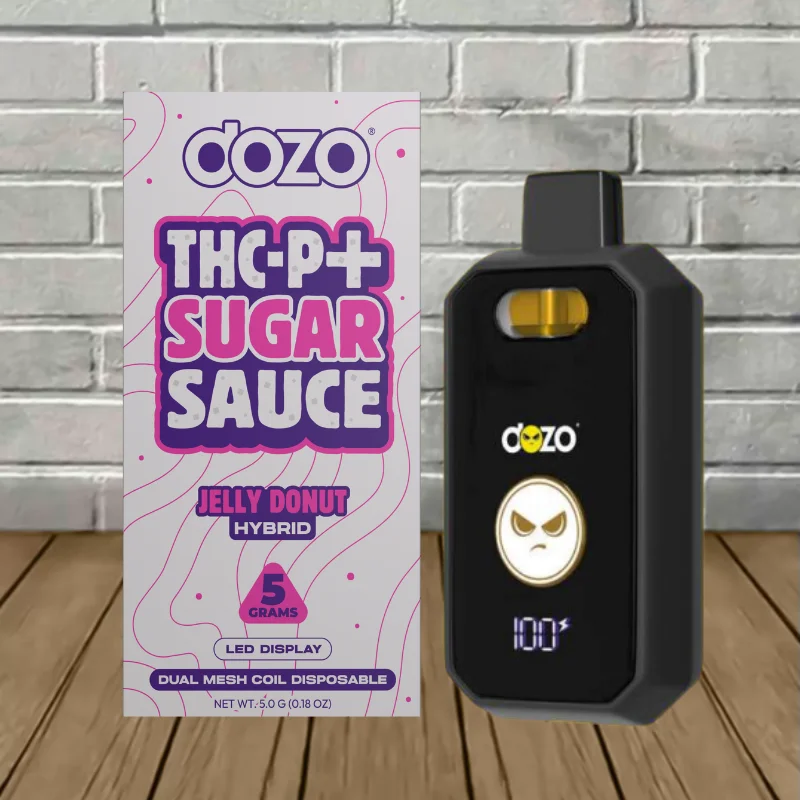 Dozo THCp+ Sugar Sauce 5g Disposable Vape - Image 4