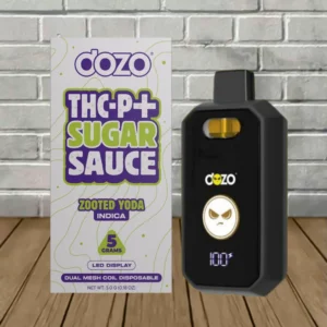 Alternative view of Dozo THCp+ Sugar Sauce 5g Disposable Vape