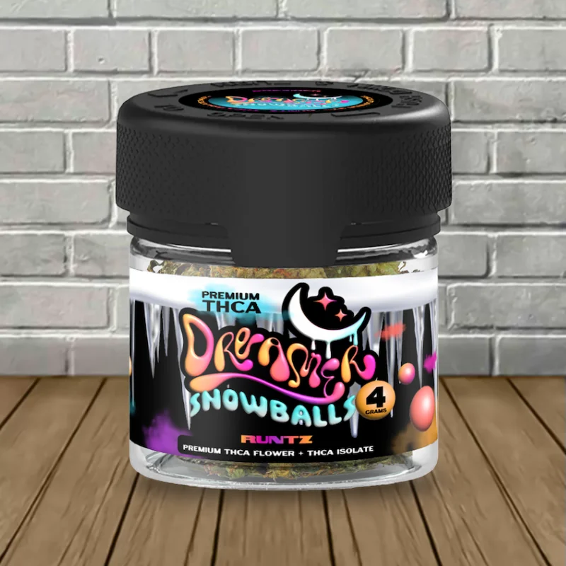 Dreamer Snowballs THCa Isolate Flower 4g — DISCONTINUED - Image 2