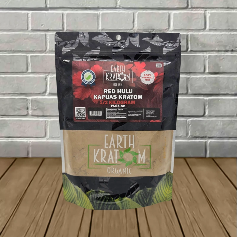 Earth Kratom Red Hulu Powder