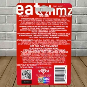 Alternative view of Exodus Eat Ohmz 7 Hydroxy Kratom Tablets — DISCONTINUED
