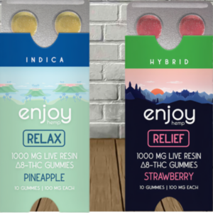 Enjoy Hemp Live Resin Delta 8 Blister Pack 1000mg — DISCONTINUED