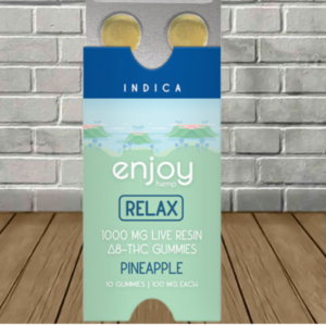 Alternative view of Enjoy Hemp Live Resin Delta 8 Blister Pack 1000mg — DISCONTINUED