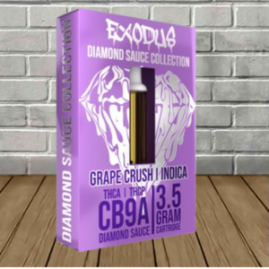 Exodus CB9a + THCa + THCp Diamond Sauce Cartridge 3.5g - Image 3