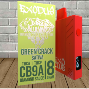 Exodus CB9a + THCa + THCp Diamond Sauce Disposable 8g - Image 3