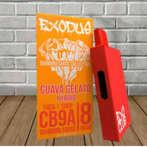 Exodus CB9a + THCa + THCp Diamond Sauce Disposable 8g - Image 7