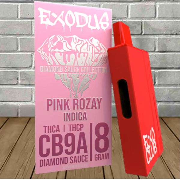 Exodus CB9a + THCa + THCp Diamond Sauce Disposable 8g