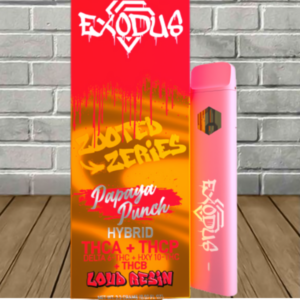 Exodus Live Resin Zooted Series Disposable 2.2g