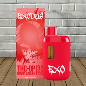 Alternative view of Exodus Omega Badder 3.5g THCop Disposable