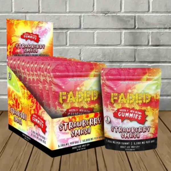 Faded Delta 9 Mixed Blend Gummies 5000mg — DISCONTINUED - Image 4