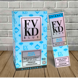 Alternative view of FVKD Exotics Blue Lotus Extract Disposable 3.5g — DISCONTINUED