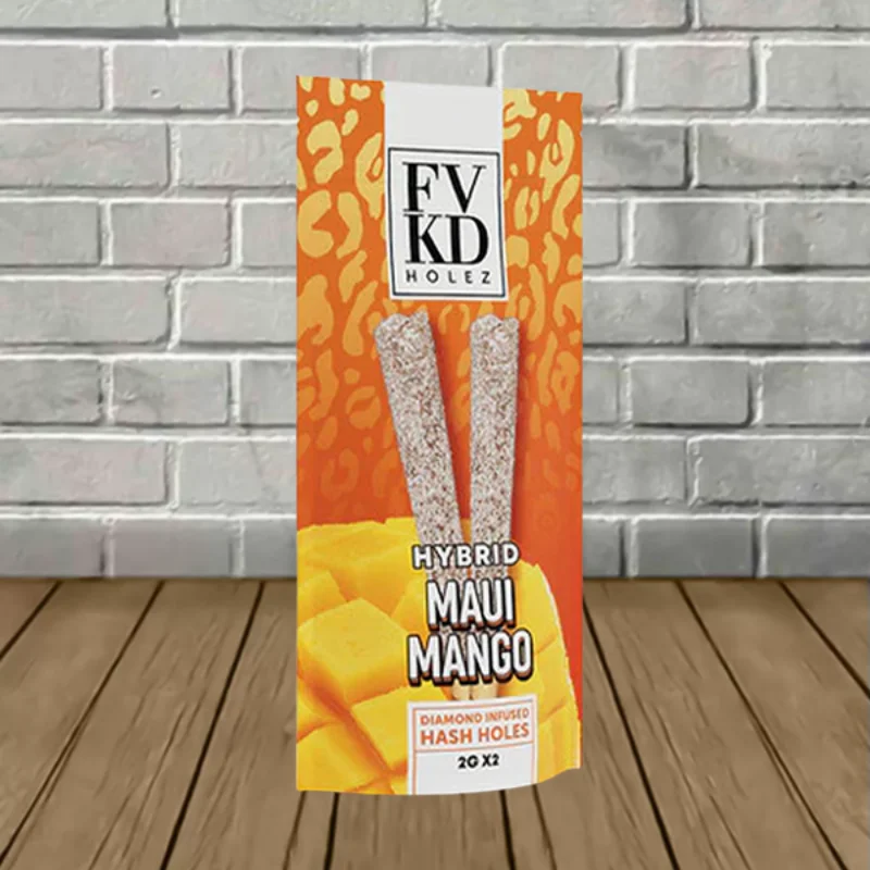 FVKD Diamond Infused Hash Holez THCa Prerolls | (2ct) 4g - Image 4