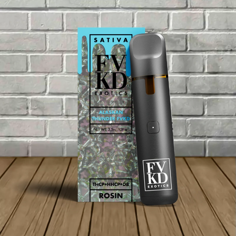 FVKD Exotics THCp + D8 Rosin Disposable 3.5g - Image 2