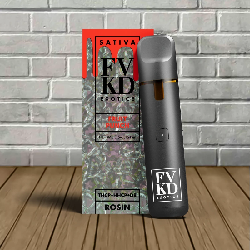 FVKD Exotics THCp + D8 Rosin Disposable 3.5g - Image 5