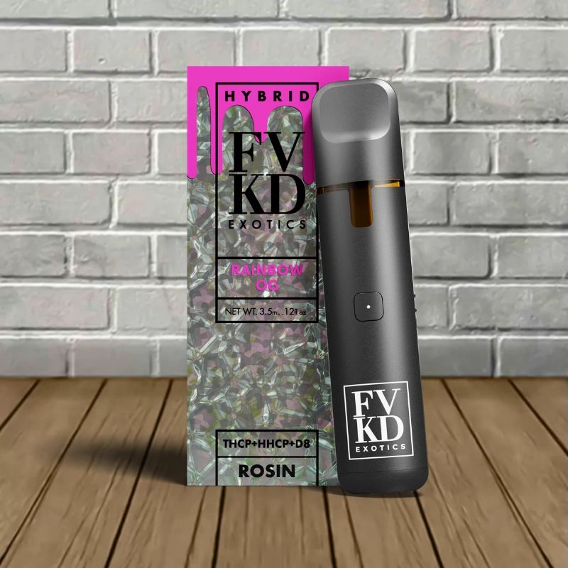 FVKD Exotics THCp + D8 Rosin Disposable 3.5g - Image 8