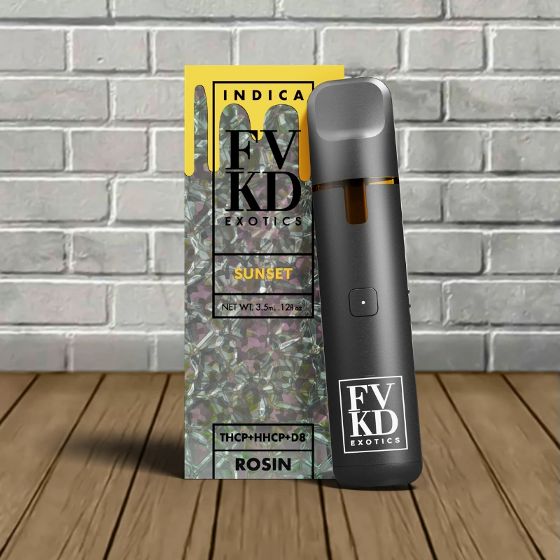 FVKD Exotics THCp + D8 Rosin Disposable 3.5g - Image 10