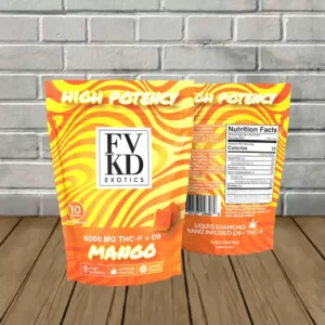 FVKD Exotics High Potency THCP + D9|D8 Gummies 6000mg - Image 3