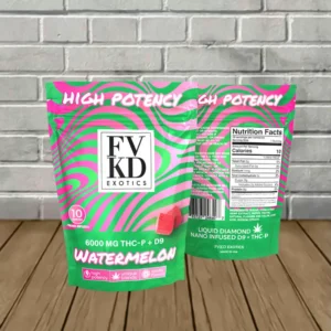 Alternative view of FVKD Exotics High Potency THCP + D9|D8 Gummies 6000mg
