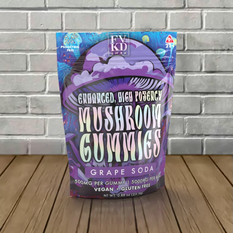 FVKD SHRM Enhanced High Potency Mushroom Gummies 5000mg — DISCONTINUED - Image 4