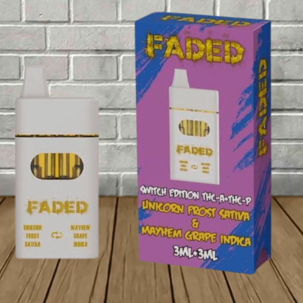 Faded THCa | THCP Switch Edition Disposable Vape 6ml — DISCONTINUED - Image 2