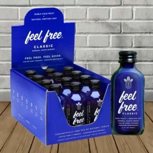 Alternative view of Feel Free Kava Root + Kratom Leaf Shot 2oz