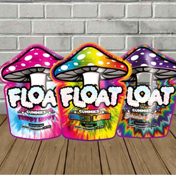 Float Mushroom Gummies | Smart Shrooms + D9 100mg
