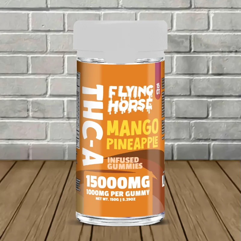 Flying Horse Exotic Blend Gummies 15000mg THCA - Image 4
