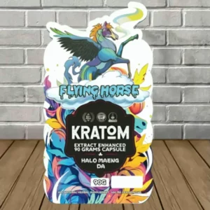 Flying Horse Extract Enhanced Kratom Capsules 132ct - Image 4