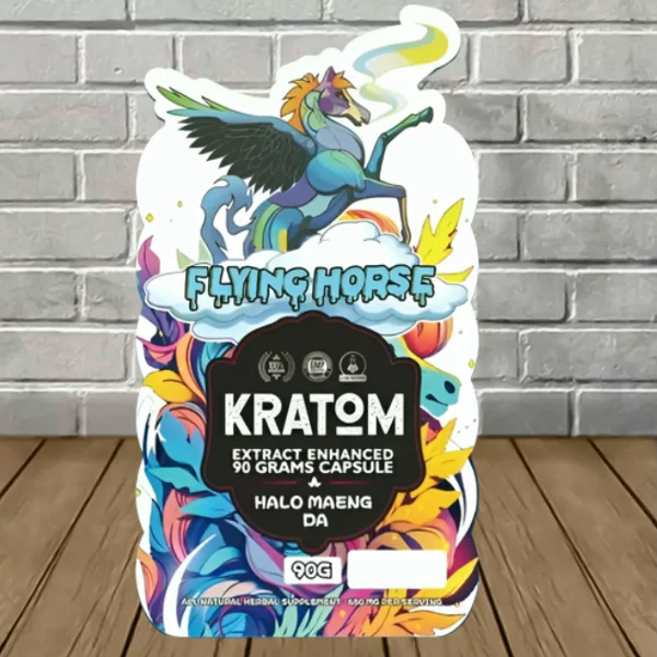 Flying Horse Extract Enhanced Kratom Capsules 132ct - Image 4