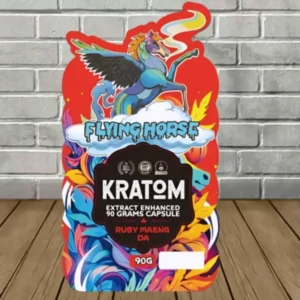 Flying Horse Extract Enhanced Kratom Capsules 132ct - Image 3