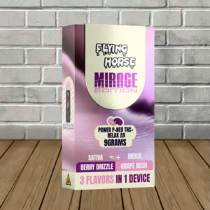 Alternative view of Flying Horse Mirage 3-in-1 THC Vape 9g