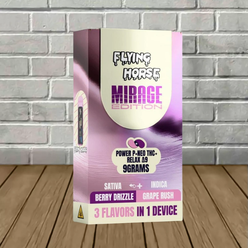 Flying Horse Mirage 3-in-1 THC Vape 9g - Image 2