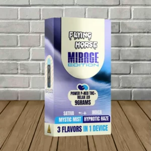 Flying Horse Mirage 3-in-1 THC Vape 9g - Image 3