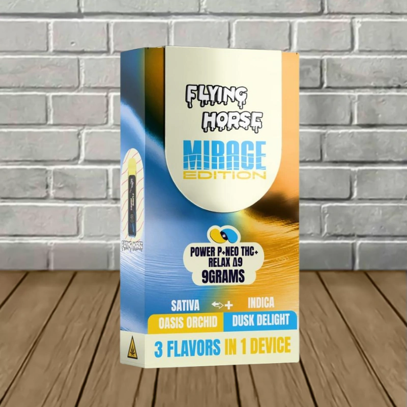 Flying Horse Mirage 3-in-1 THC Vape 9g - Image 4