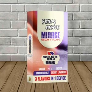 Flying Horse Mirage 3-in-1 THC Vape 9g - Image 5