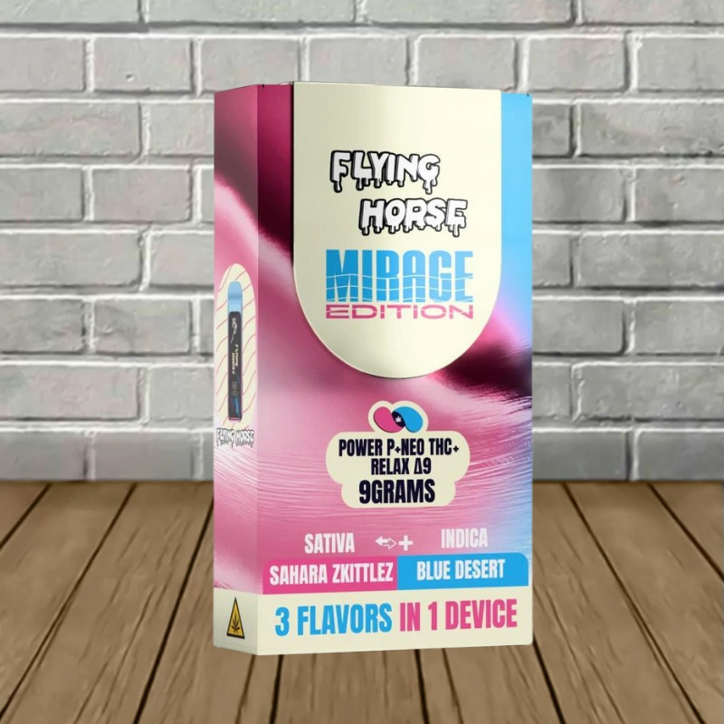 Flying Horse Mirage 3-in-1 THC Vape 9g - Image 6