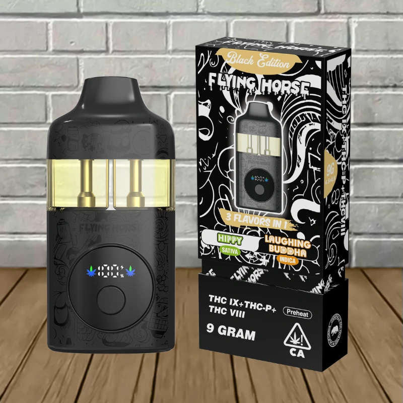 Flying Horse Stoner Blend Black Edition Disposable 9g - Image 5
