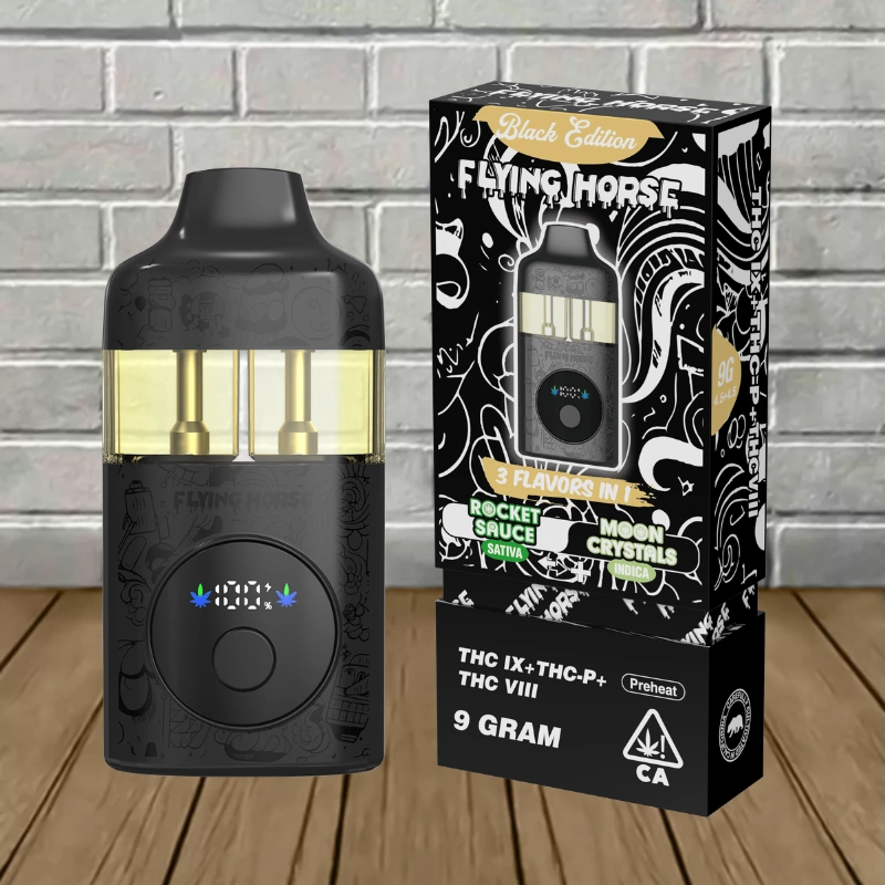 Flying Horse Stoner Blend Black Edition Disposable 9g - Image 9