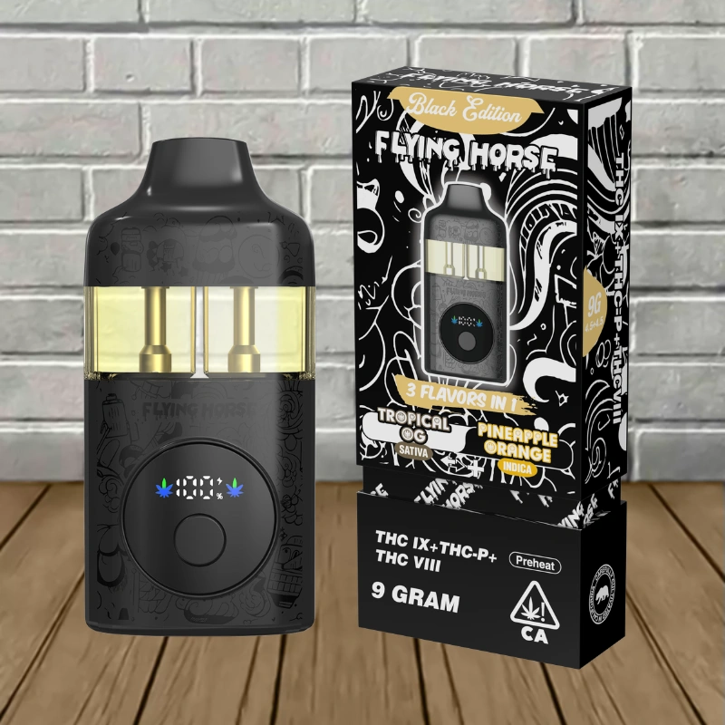 Flying Horse Stoner Blend Black Edition Disposable 9g - Image 11
